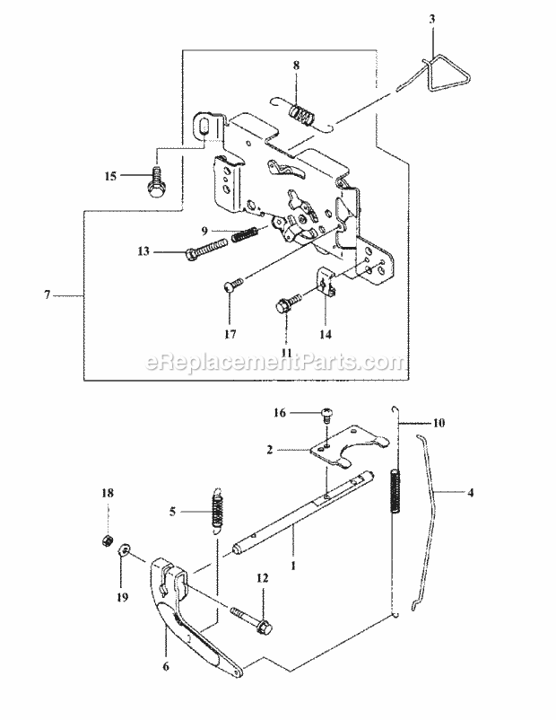 Fh721v-As15 Engine Controls Diagram and Parts List for M60-KW 53AB5DCX150-25-HP Cub Cadet Lawn Tractor
